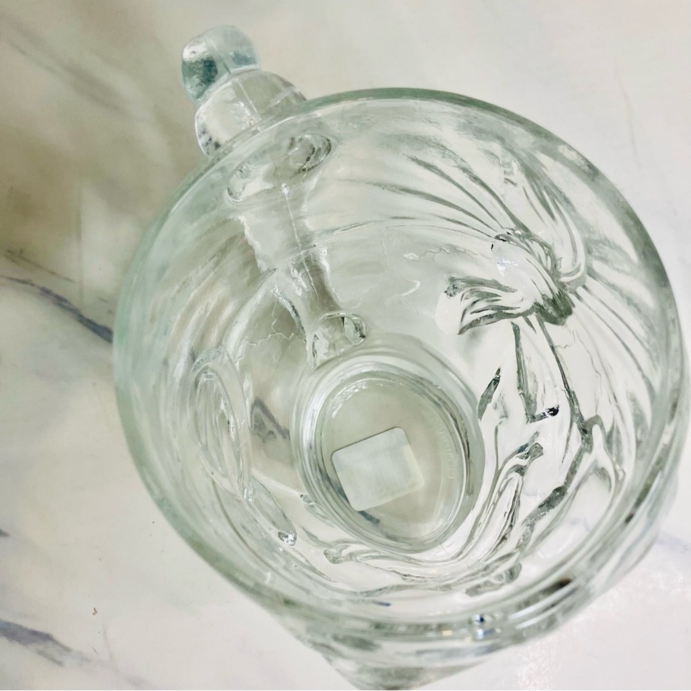Luminarc Treasure Island Clear Glass Skull Mug - Picture 7 of 7